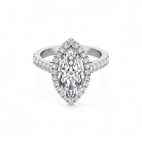 Item | Buy Jackie Marquise Cut Diamond Ring in 18K Gold | SPOP Enterprise Global